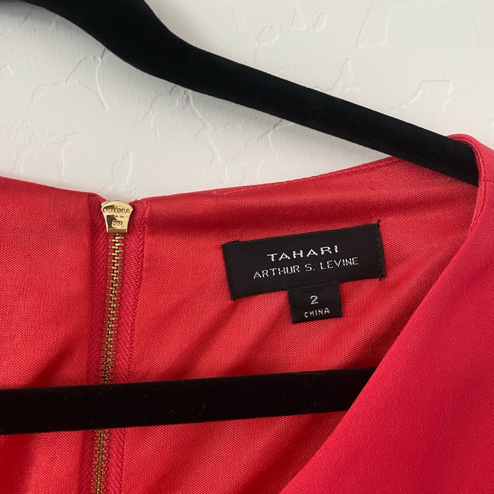 Tahari Red Dress